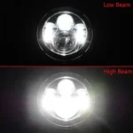 2 PCS 7 inch IP68 Waterproof 6500K 75W LED Headlight Hi/Lo Beam Driving Lamp for Jeep Wrangler JK TJ LJ - Image 12