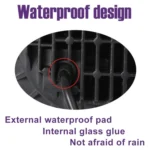 2 PCS 7 inch IP68 Waterproof 6500K 75W LED Headlight Hi/Lo Beam Driving Lamp for Jeep Wrangler JK TJ LJ - Image 8