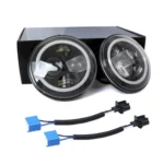 2 PCS 7 inch IP68 Waterproof 6500K 75W LED Headlight Hi/Lo Beam Driving Lamp for Jeep Wrangler JK TJ LJ - Image 10