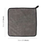 30 x 30cm Microfiber Absorbent Cleaning Drying Clean Cloth Washing Car Care Wash Towel - Image 3