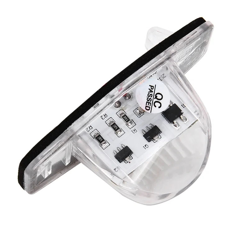 CMS4648_4.webp 2 PCS DC 12V 2W 120LM 6000K LED License Plate Light 18-SMD 3528 Bulbs Lamps for Honda JAZZ(FIT) 02-17, Odyssay 08-17, Stream 01-05, CR-V 07-17 - Image 5