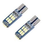 2 PCS T10/W5W/194/168/501 1.3W 9 LEDs SMD 4014 80 LM 7500K Car Reading Lamp Clearance Light, DC 12V(Cool White Light) - Image 2