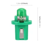 10 PCS 0.4W B8.5 Wedge Instrument Panel COB LED Light Dashboard Gauge Cluster Indicator Lamp Bulb - Image 3