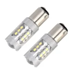 2 PCS 1157 / BAY15D 5W 250LM 6000K Car Auto Brake Lights 16LEDs SMD-2835 Lamps, DC 12V - Image 2