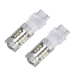 2 PCS T25 / 3157 5W 250LM 6000K Car Auto Brake Lights 16LEDs SMD-2835 Lamps, DC 12V - Image 2