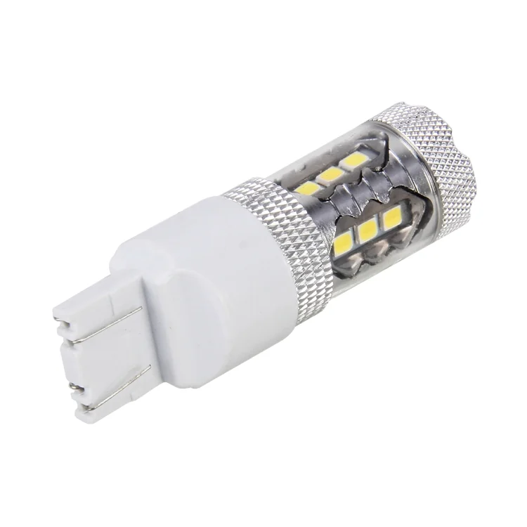 CMS4777WL_3.webp 2 PCS T25 / 3157 5W 250LM 6000K Car Auto Brake Lights 16LEDs SMD-2835 Lamps, DC 12V - Image 4