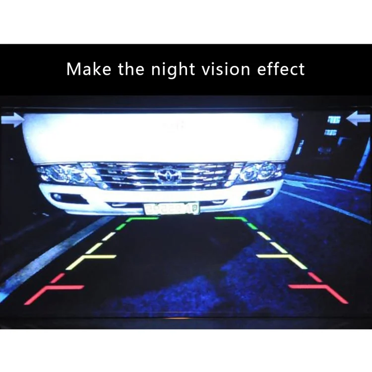 CMS4787_7.webp 720×540 Effective Pixel PAL 50HZ / NTSC 60HZ CMOS II Universal Waterproof Car Rear View Backup Camera, DC 12V, Wire Length: 4m - Image 8