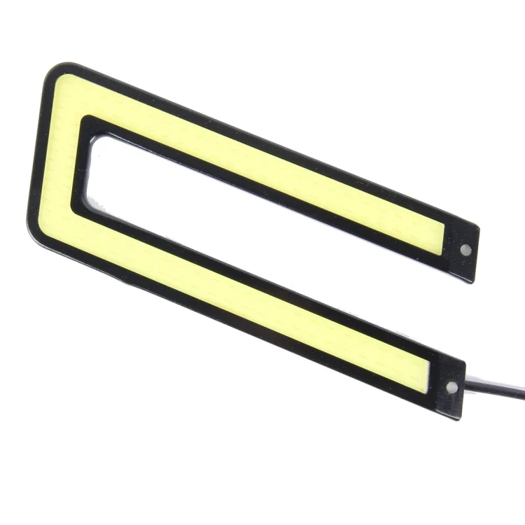 CMS4793WL_2.webp 2 PCS DC 12V 10W 800LM 5500K COB Car DRL Daytime Running Lights Lamp,Cable Length:50cm - Image 3