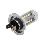 2 PCS H7 DC 12V 5W 250LM Auto Car Fog Lights with 16 SMD-2835 LED Bulbs (White Light) - Image 4
