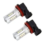 2 PCS H11 / H8 DC 12V 5W 250LM Auto Car Fog Lights with 16 SMD-2835 LED Bulbs (White Light) - Image 2