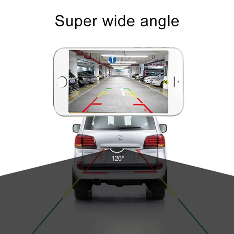 CMS4817_6.webp IP66 Waterproof Night Vision Mini WiFi Reversing Car Camera, Night Vision Distance: 5-10m - Image 7