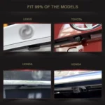 IP66 Waterproof Night Vision Mini WiFi Reversing Car Camera, Night Vision Distance: 5-10m - Image 9