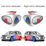 3R-046 360 Degrees Rotatable Right Blind Spot Side Assistant Mirror for Auto Car - Image 11