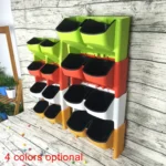 PP Planter Flower Pot Wall Hanging Garden Hanging Stackable Garden Supplies - Image 6