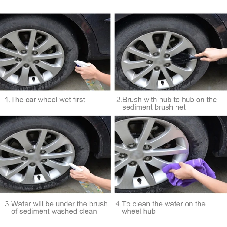 CMS5016B_5.webp KANEED Portable Loop Style Auto Car Vehicle Motorcycle Wheel Tire Rim Hub Scrub Wash Brush Washing Cleaning Tool - Image 6