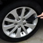 KANEED Portable Loop Style Auto Car Vehicle Motorcycle Wheel Tire Rim Hub Scrub Wash Brush Washing Cleaning Tool - Image 7