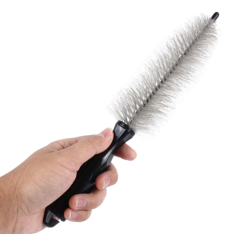 CMS5017A_4.webp Portable Loop Style Auto Car Vehicle Motorcycle Wheel Tire Rim Hub Scrub Wash Brush Washing Cleaning Tool - Image 5