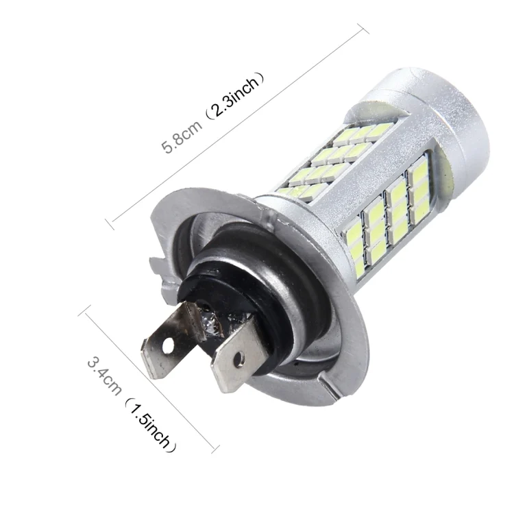 CMS5032LW_2.webp 2 PCS H7 10W 900LM 8000K 42 SMD-2835 LEDs Car Fog Lights, DC 12V(White Light) - Image 3