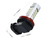 2 PCS H8/H11 10W 900LM 8000K 42 SMD-2835 LEDs Car Fog Lights, DC 12V(White Light) - Image 3