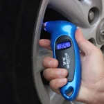 SHUNWEI SD-2802 Digital Tire Pressure Gauge 150 PSI 4 Settings for Car Truck Bicycle with Backlit LCD and Non-Slip Grip