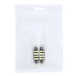 2 PCS 3.5W 250 LM 6000K 39MM 12 SMD-2835 LEDs Bicuspid Port Decoding Car Dome Lamp LED Reading Light, DC 12V - Image 5