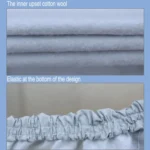 Outdoor Universal Anti-Dust Sunproof Waterproof Motorcycle Aluminum Film Flocking Cover with Warning Strips, Fits Bike up to 2.3m(90 Inches) In Length, XXL Size: 232x100x125cm - Image 4