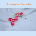 Outdoor Universal Anti-Dust Sunproof Waterproof Motorcycle Aluminum Film Flocking Cover with Warning Strips, Fits Bike up to 2.3m(90 Inches) In Length, XXL Size: 232x100x125cm - Image 5