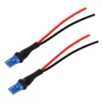 1 Pair T10 / W5W / 194 Bulb Holder Base Male Socket with Wire - Image 2