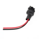 1 Pair T25 / 3156 Bulb Holder Base Male Socket with Wire - Image 3