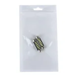 2 PCS 2W 100 LM 6000K 41MM 6 SMD-7020 LEDs Bicuspid Port Decoding Car Dome Lamp LED Reading Light, DC 12V, White Light - Image 4
