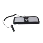 High qulaity DC 12V,9W LED Waterproof Car Sunshade Yellow Light Warning Lights Strobe Emergency Lights Flashing Light with 12 Kinds Flash Patterns - Image 3