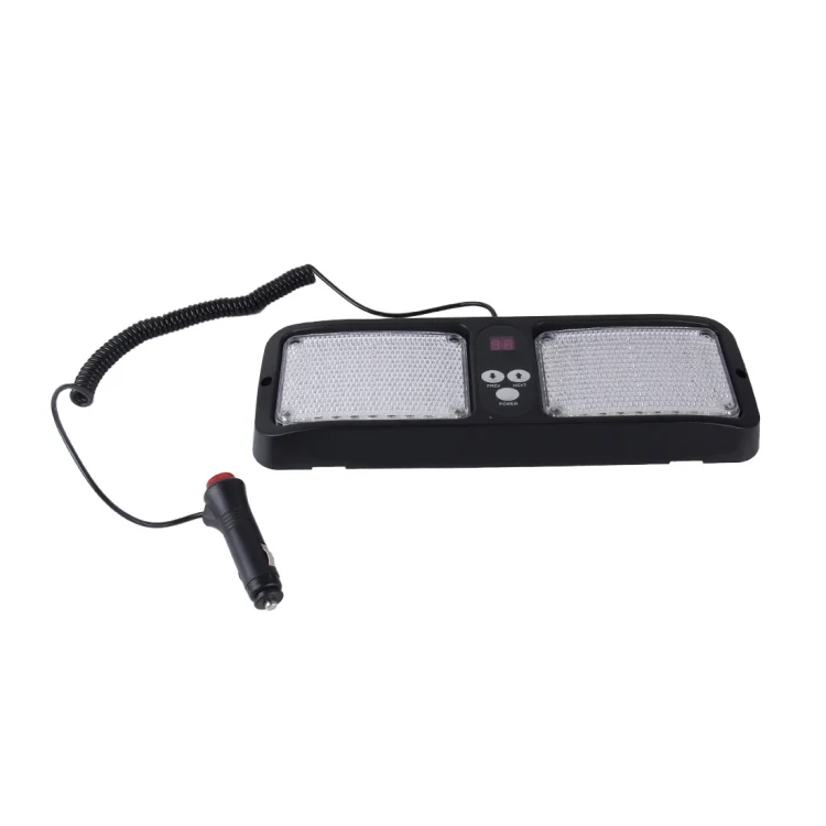 CMS5240_2.webp High qulaity DC 12V,9W LED Waterproof Car Sunshade Yellow Light Warning Lights Strobe Emergency Lights Flashing Light with 12 Kinds Flash Patterns - Image 3