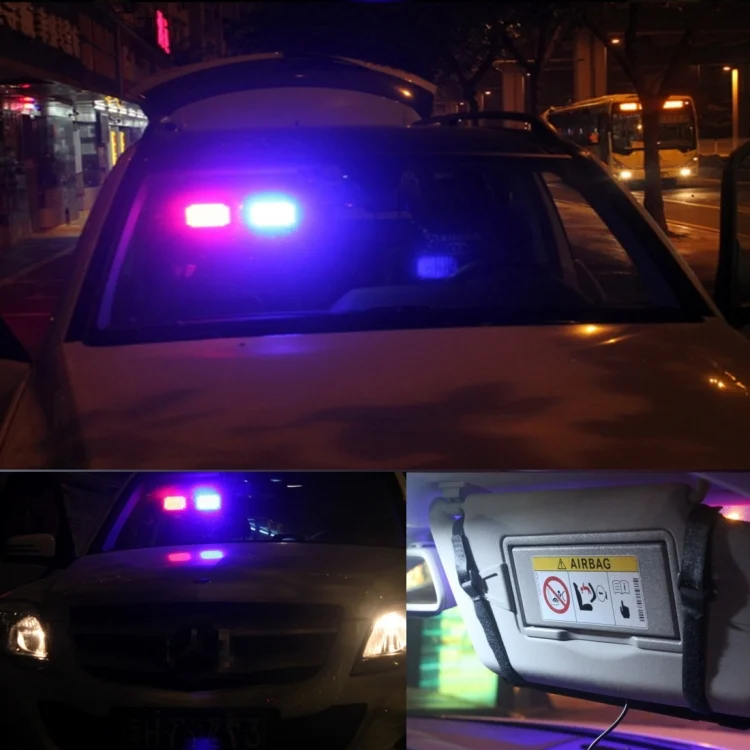 CMS5240_9.webp High qulaity DC 12V,9W LED Waterproof Car Sunshade Yellow Light Warning Lights Strobe Emergency Lights Flashing Light with 12 Kinds Flash Patterns - Image 10