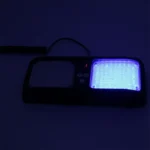 High qulaity DC 12V,9W LED Waterproof Car Sunshade Red Light And Blue Light Warning Lights Strobe Emergency Lights Flashing Light with 12 Kinds Flash Patterns - Image 7