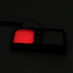 High qulaity DC 12V,9W LED Waterproof Car Sunshade Red Light And Blue Light Warning Lights Strobe Emergency Lights Flashing Light with 12 Kinds Flash Patterns - Image 8