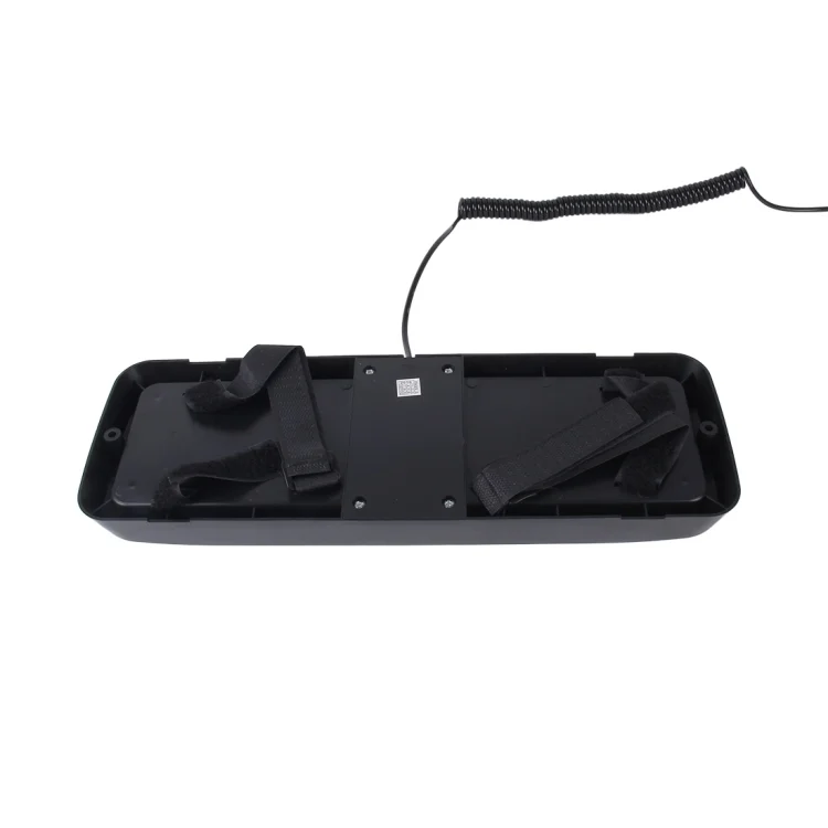 CMS5243_3.webp High qulaity DC 12V,9W LED Waterproof Car Sunshade White Light Warning Lights Strobe Emergency Lights Flashing Light with 12 Kinds Flash Patterns - Image 4