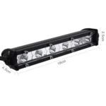 DC 10-30V 18W 2300LM 6500K Waterproof Vehicle Car Boat Marine External Work Lights Emergency Lights 30 Degrees Adjustable Spot Light LED Car Bulbs with 6 Intense CREE LED Lights - Image 2