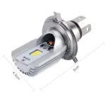 H4 12W 800lm 6000K COB LEDs Motorcycle Headlight Lamp, DC 6-80V - Image 4