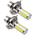 2 PCS H4 20W 1250LM 6000K 5 COB LEDs Car Fog Lights, DC 12V - Image 2