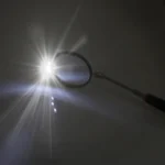 Retractable Vehicle Car Chassis Inspection Mirror with 3 PCS 5mm LED Lights, Mirror Diameter: 82mm, Max Expanding Length: 760mm - Image 6