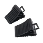 2pcs Solid Rubber Wheel Chock with Handle for Vehicles Under 2.5 Tons - Image 4