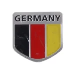 Germany Flag Style Metal Car Sticker - Image 2