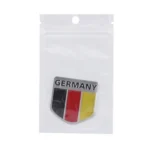 Germany Flag Style Metal Car Sticker - Image 4