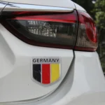 Germany Flag Style Metal Car Sticker - Image 5