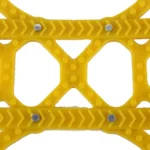 6 PCS Car Snow Tire Anti-skid Chains Yellow Chains For Family Car - Image 4