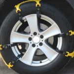 6 PCS Car Snow Tire Anti-skid Chains Yellow Chains For Family Car - Image 8