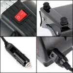 Portable 4X4 Heavy Duty Air Compressor 12V 150PSI 35LPM Pump Tire Inflatable Pump Car Tool with Working Light for Outdoor Emergency - Image 7