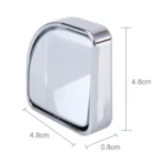 3R-015 2 PCS Car Blind Spot Rear View Wide Angle Mirror, Diameter: 5cm - Image 5