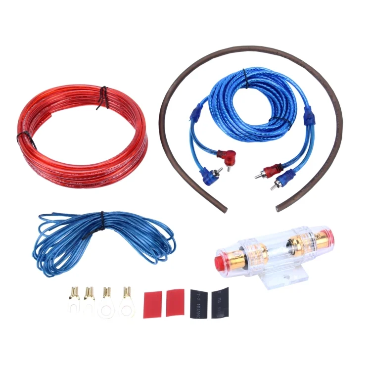 CMS5315_4.webp YH-128 1200W Car Amplifier Audio Power Cable Subwoofer Wiring Installation Kit with High Performance RCA Interconnect - Image 5