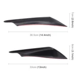 4 PCS Car-Styling Flank Decorative Sticker - Image 5